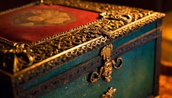 Antique Treasure Chest Antique Treasure Chest