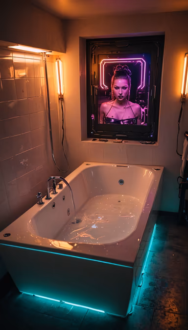 Cyberpunk Bath Cyberpunk Bath