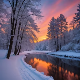 Winter's Reflection Winter's Reflection