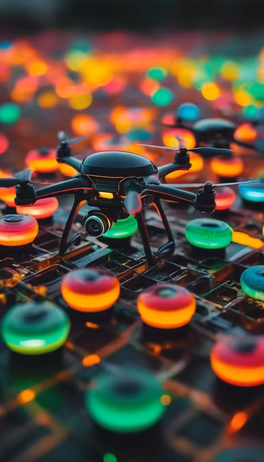 Drone Landing Drone Landing