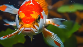 Koi Close-Up Koi Close-Up