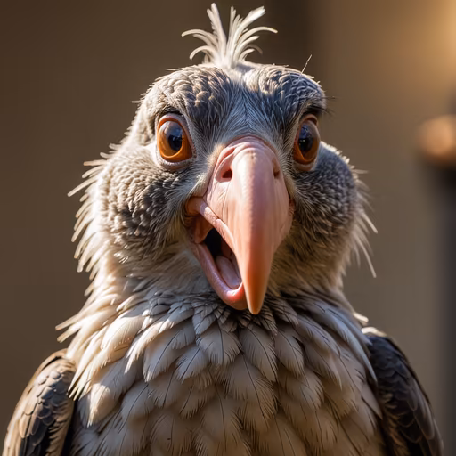 Surprised Bird