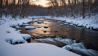 Winter River Winter River