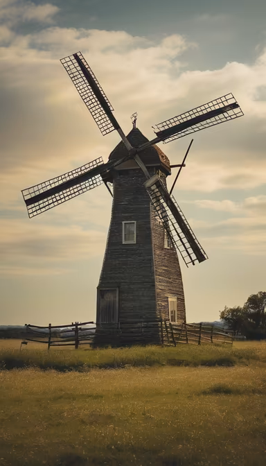 Prairie Windmill