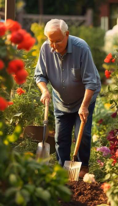 Gardening Grandpa Gardening Grandpa
