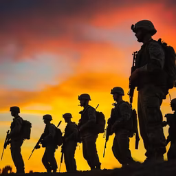 Marching into the Sunset Marching into the Sunset