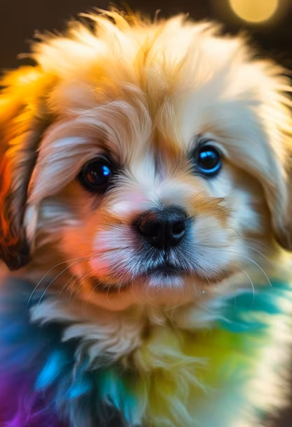 Rainbow Puppy Rainbow Puppy
