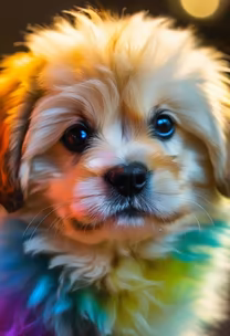 Rainbow Puppy Rainbow Puppy