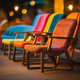 Colorful Seating Colorful Seating