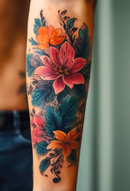 Floral Ink