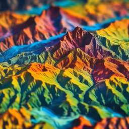 Colorful Peaks Colorful Peaks