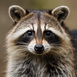 Raccoon Portrait Raccoon Portrait
