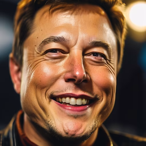 Elon's Smile
