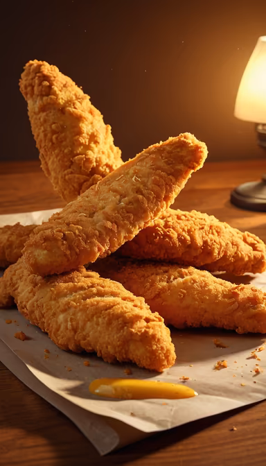 Crispy Chicken Tenders Crispy Chicken Tenders