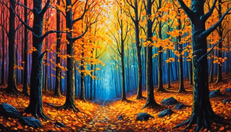Autumnal Forest Path Autumnal Forest Path