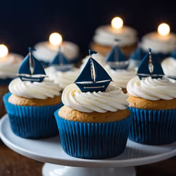 Sailboat Cupcakes Sailboat Cupcakes