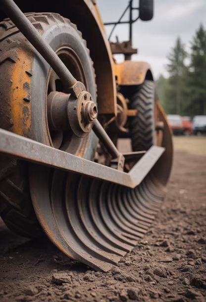 Vintage Road Grader Vintage Road Grader