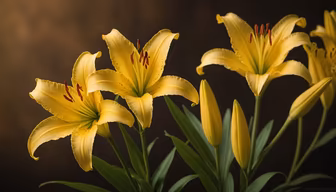 Golden Lilies