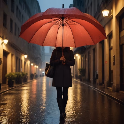 Rainy Day Stroll