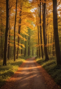 Autumn Forest Path Autumn Forest Path