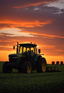 Sunset on the Farm Sunset on the Farm