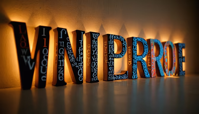 Illuminated Typography