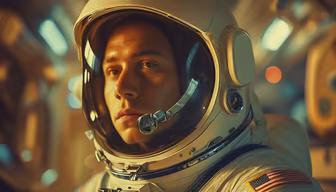 Astronaut's Stare