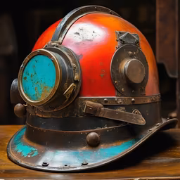 Vintage Diving Helmet