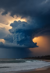 Stormy Beach Stormy Beach