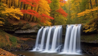 Autumn Cascade Autumn Cascade
