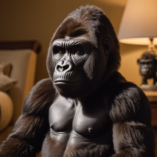 Contemplative Gorilla