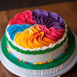 Rainbow Cake Delight Rainbow Cake Delight