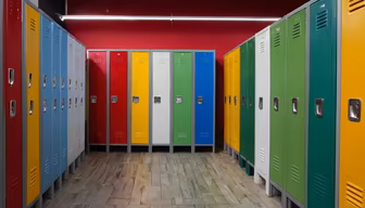 Colorful Lockers