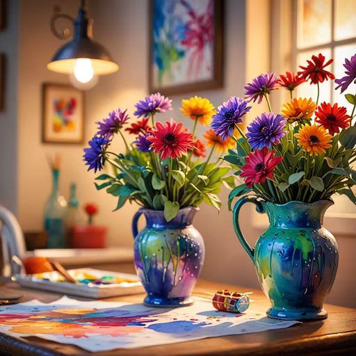 Artistic Blooms
