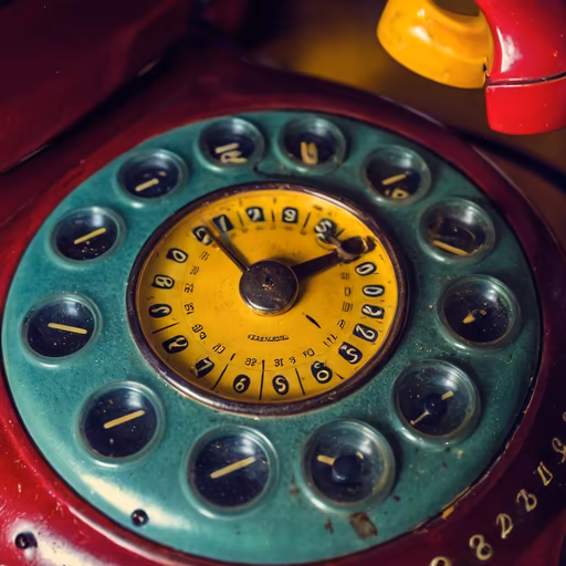 Vintage Rotary Phone