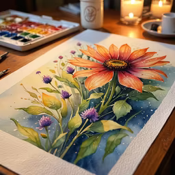 Floral Watercolor Floral Watercolor