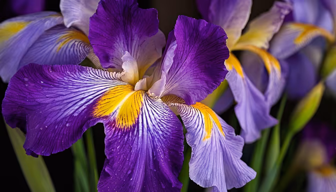 Iris in Bloom