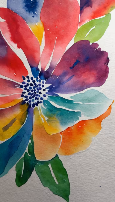 Watercolor Bloom Watercolor Bloom