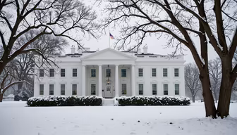 Winter at the White House Winter at the White House