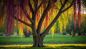 Colorful Weeping Willow Colorful Weeping Willow
