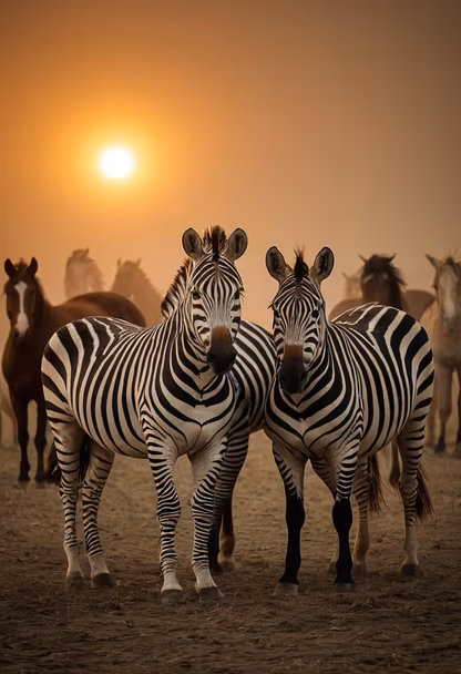 African Sunset African Sunset