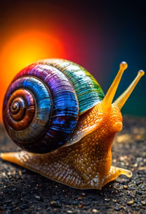 Rainbow Snail