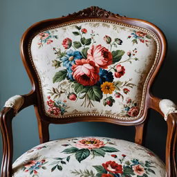 Vintage Floral Chair Vintage Floral Chair