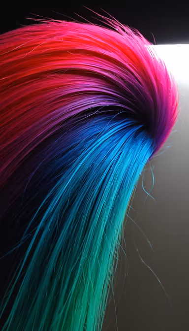 Rainbow Hair Rainbow Hair