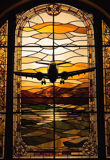 Stained Glass Flight