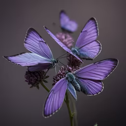 Purple Butterflies