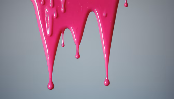 Dripping in Pink