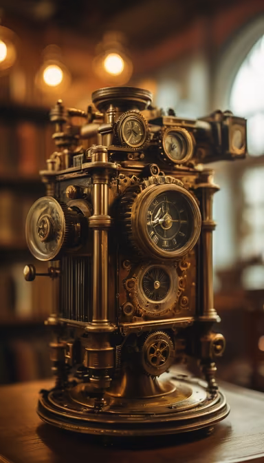 Steampunk Time Machine Steampunk Time Machine