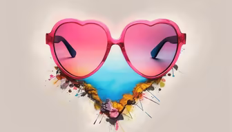 Heart-Shaped Shades Heart-Shaped Shades