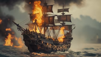 Inferno at Sea